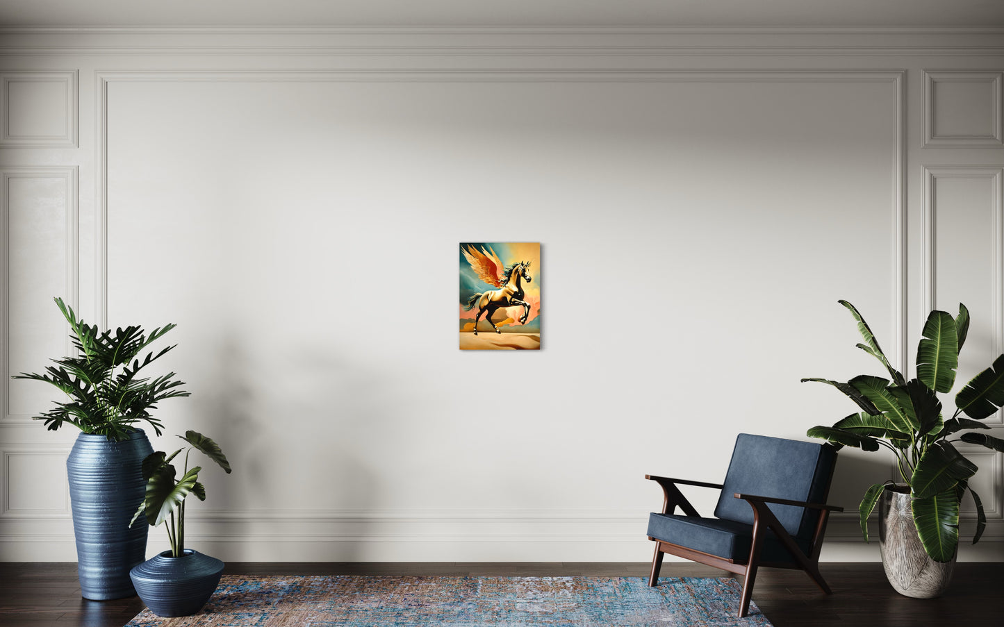 Bild auf Leinwand: „Pegasus.“