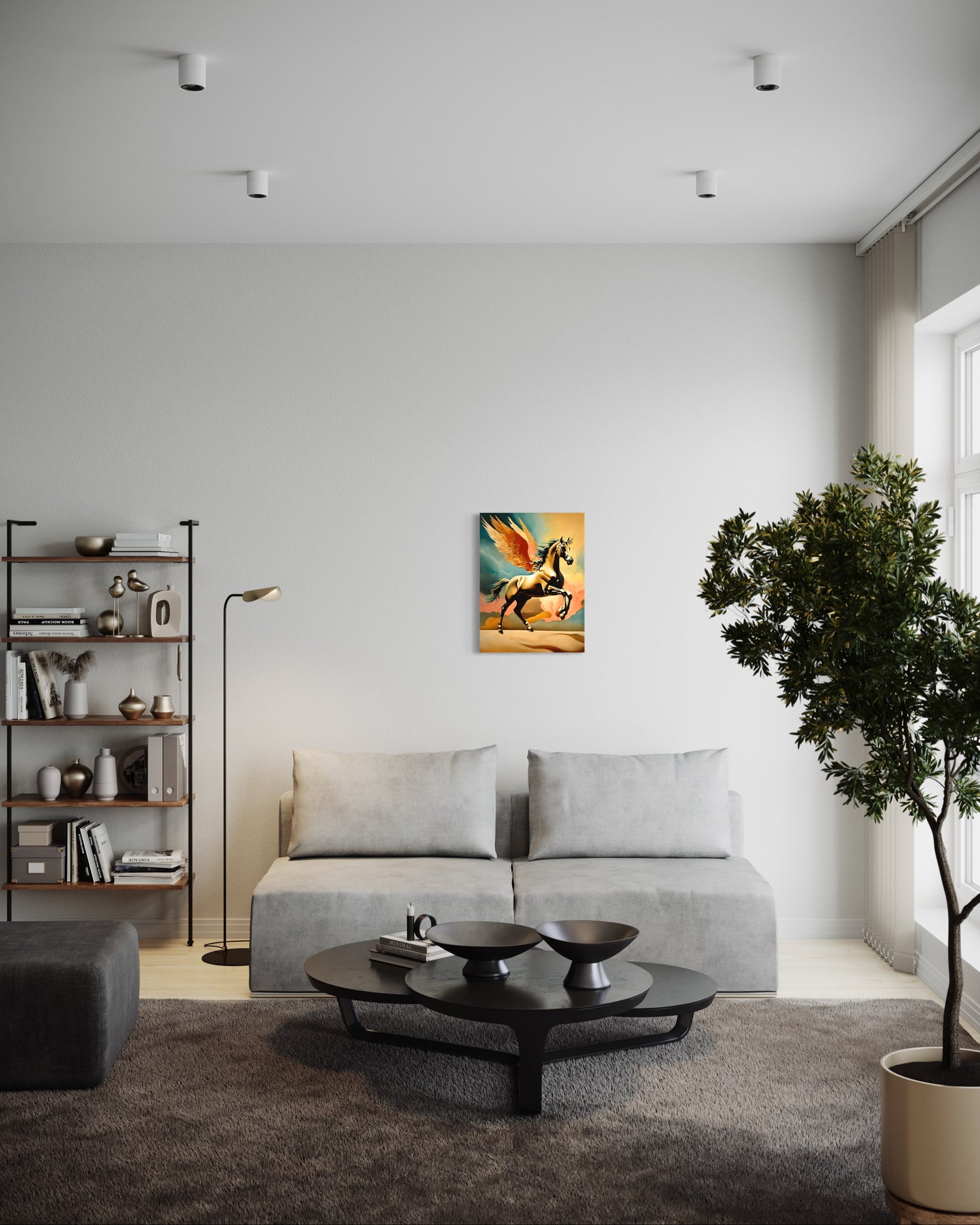 Bild auf Leinwand: „Pegasus.“