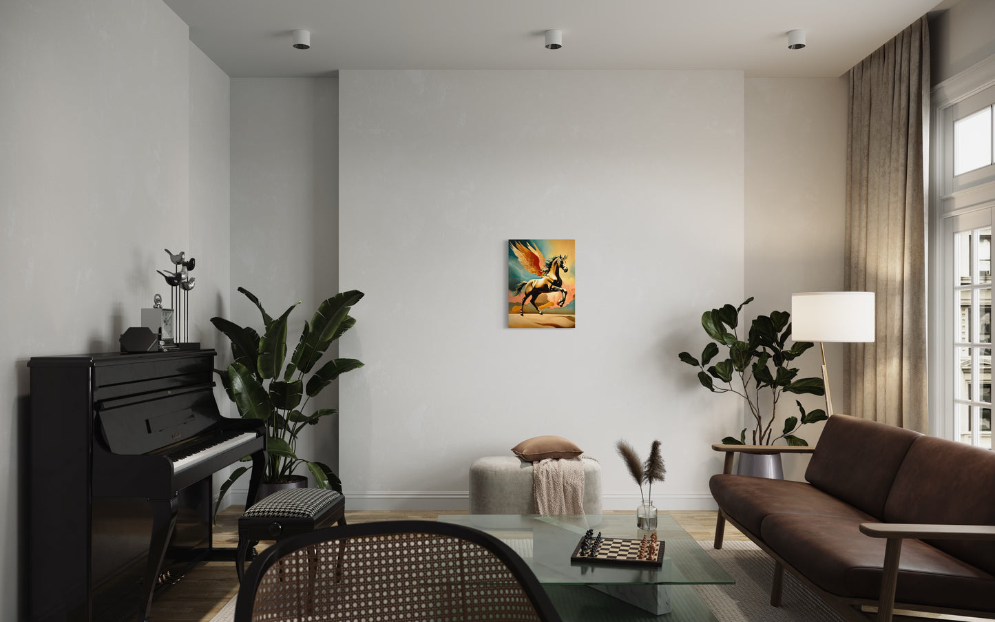 Bild auf Leinwand: „Pegasus.“
