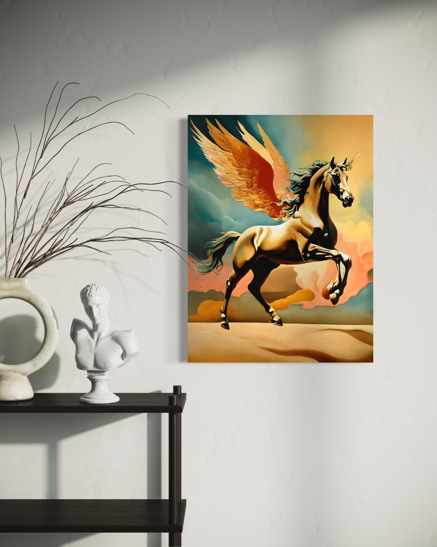Bild auf Leinwand: „Pegasus.“