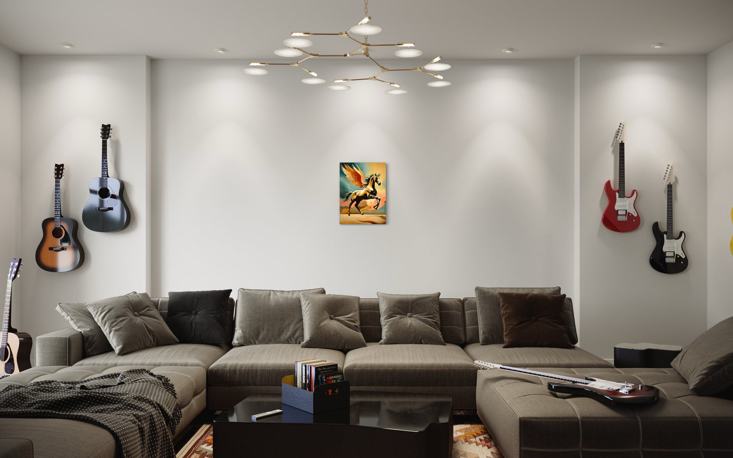 Bild auf Leinwand: „Pegasus.“