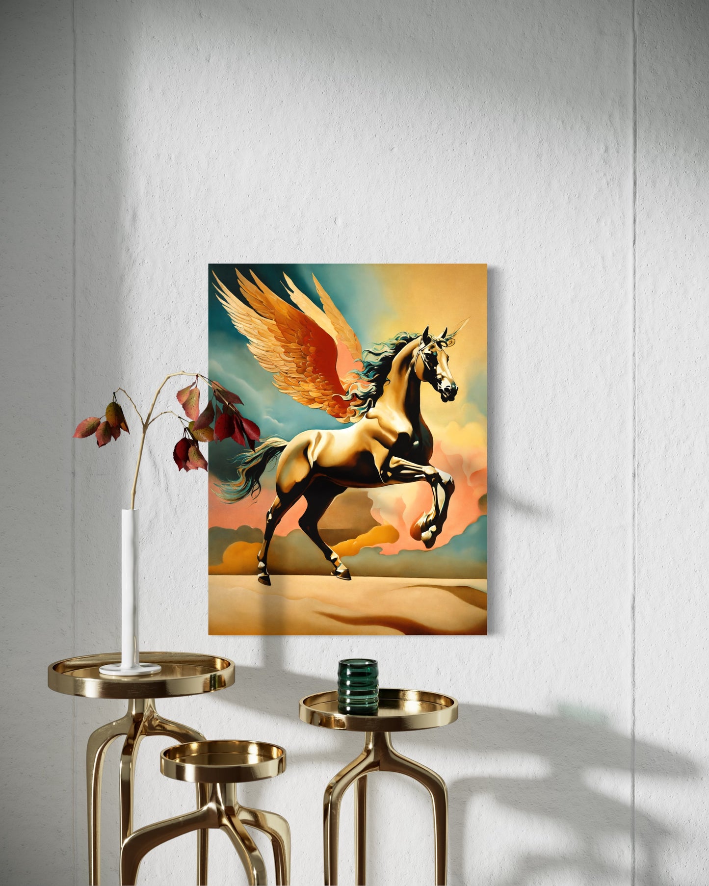 Bild auf Leinwand: „Pegasus.“