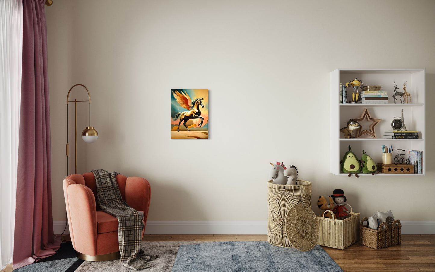 Bild auf Leinwand: „Pegasus.“