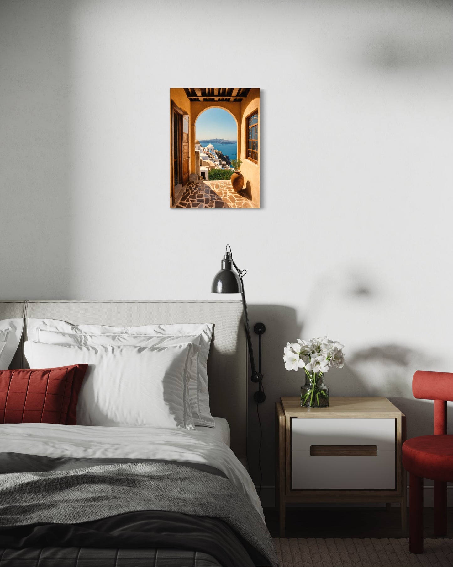 Bild auf Leinwand: "Santorini, Greece."