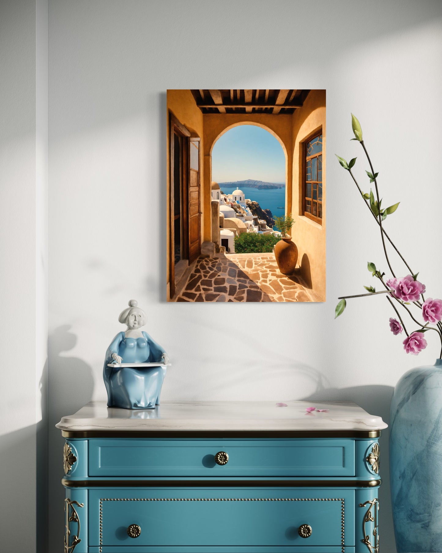 Bild auf Leinwand: "Santorini, Greece."