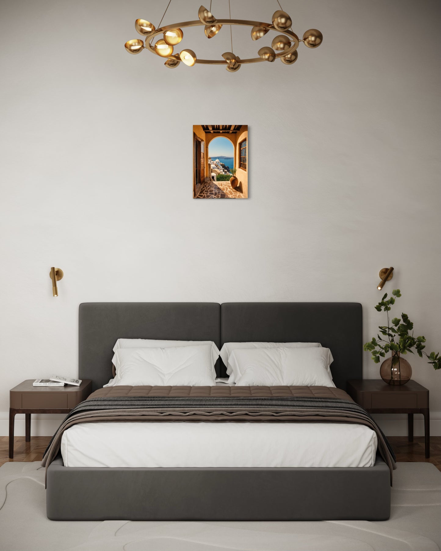 Bild auf Leinwand: "Santorini, Greece."