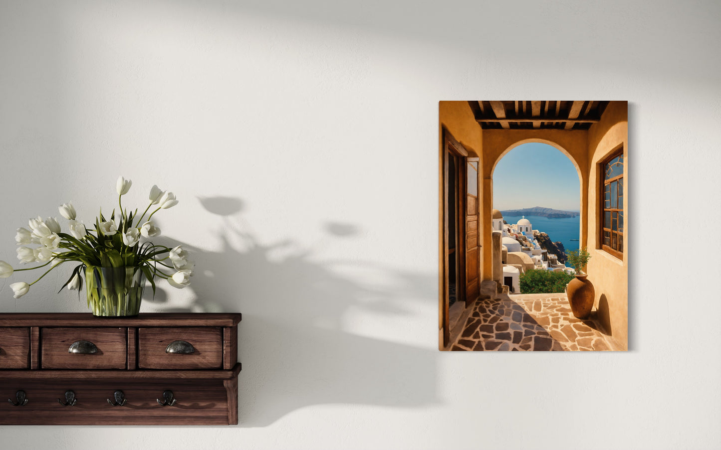 Bild auf Leinwand: "Santorini, Greece."