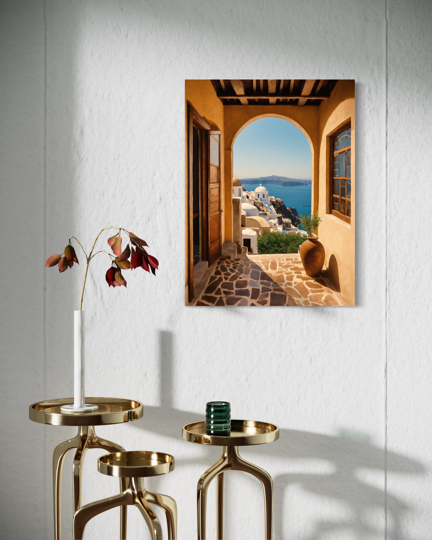 Bild auf Leinwand: "Santorini, Greece."