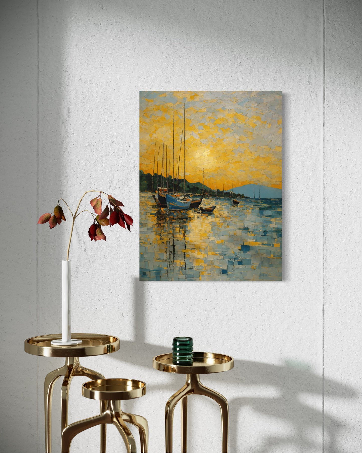 Bild auf Leinwand: "Sunset in Puket, Thailand."