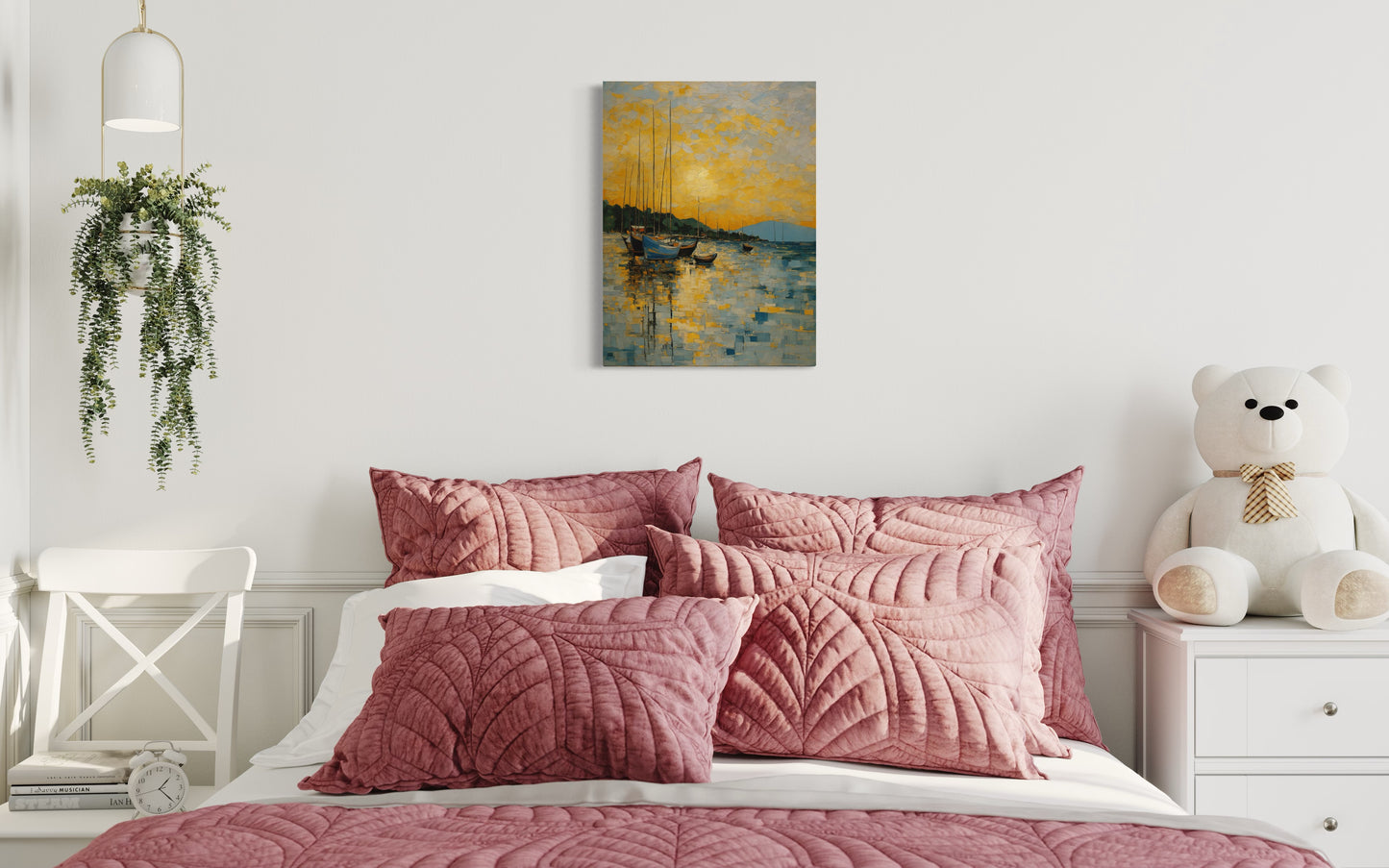 Bild auf Leinwand: "Sunset in Puket, Thailand."