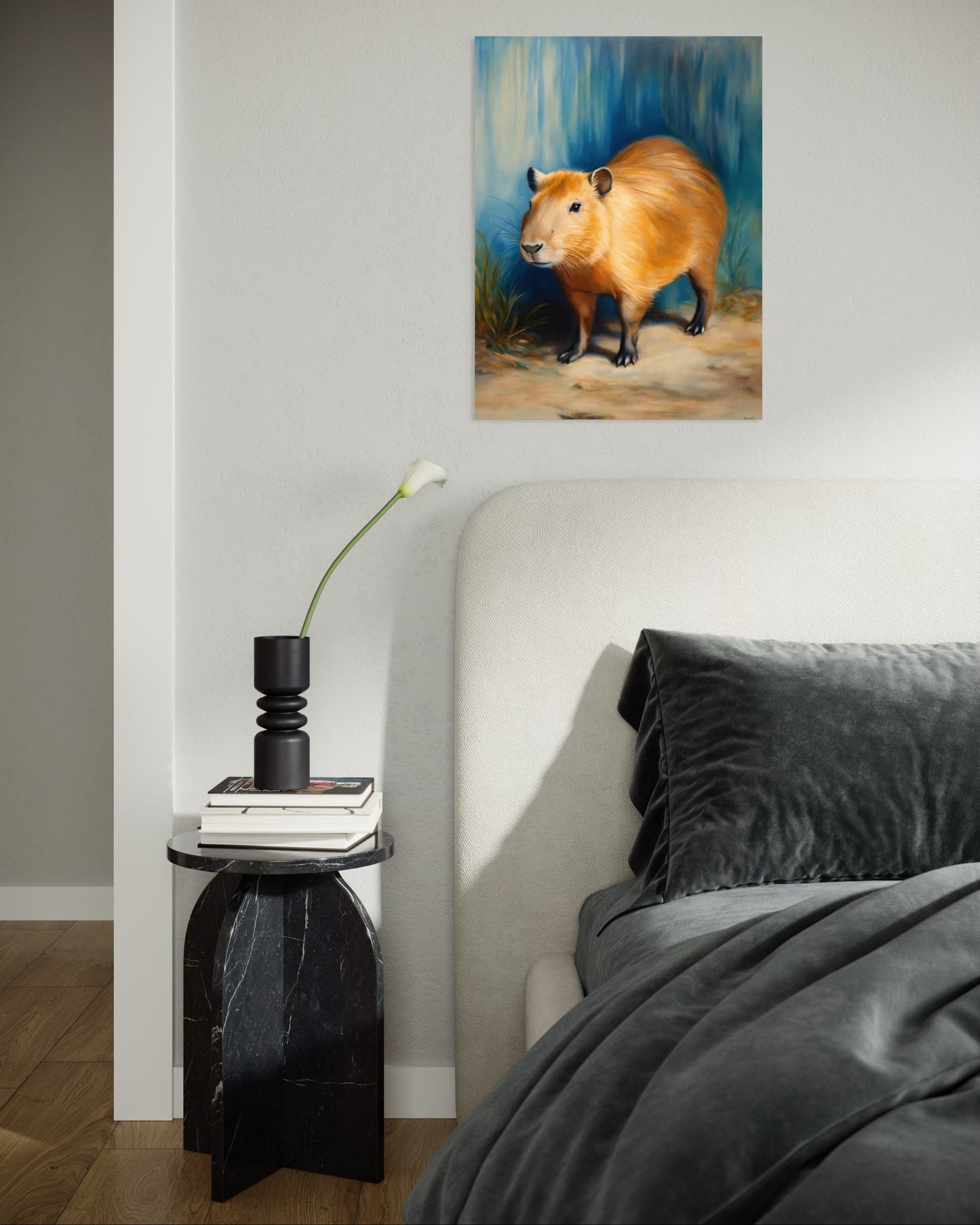 Bild auf Leinwand: „Capivara from Amazon II.“