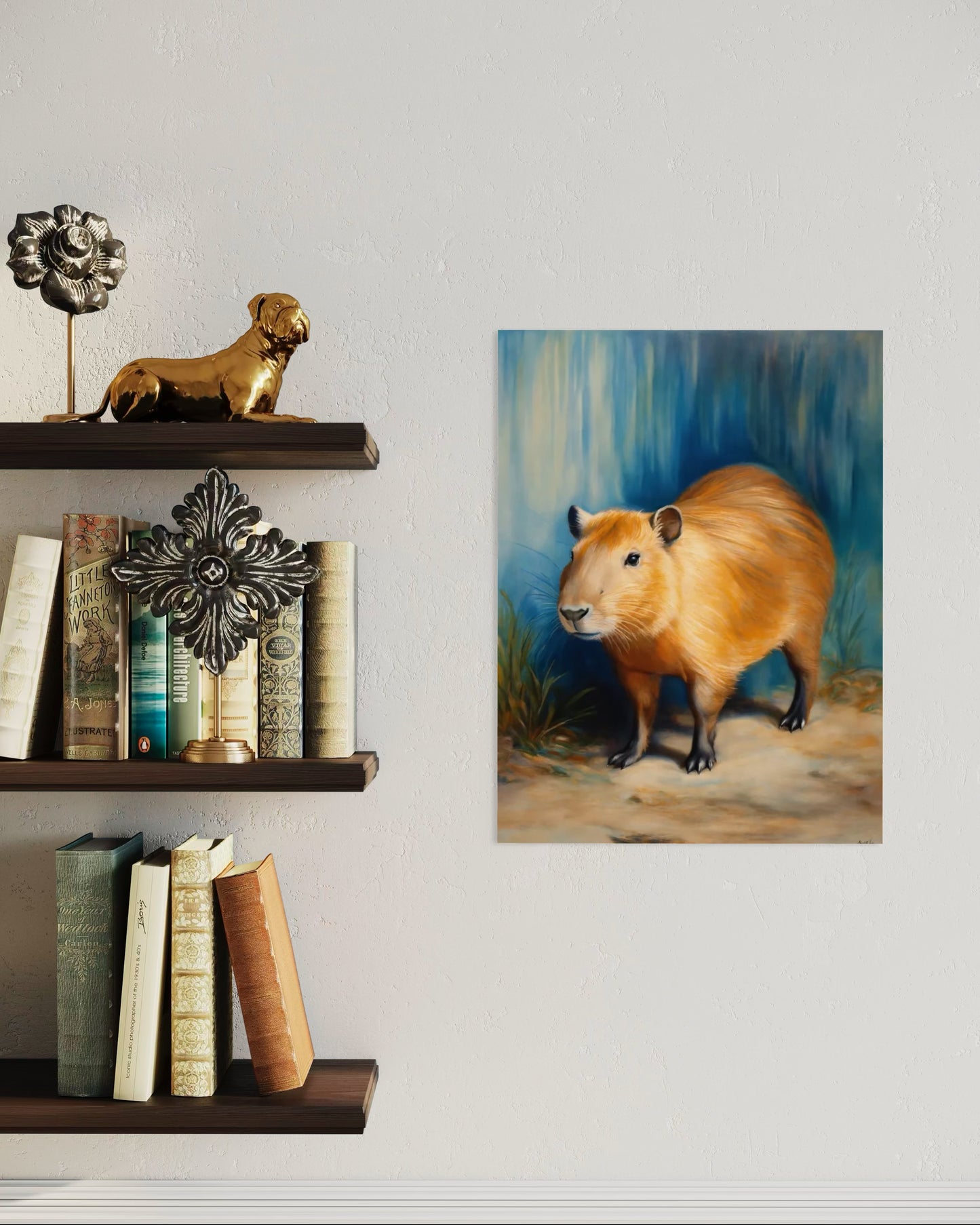 Bild auf Leinwand: „Capivara from Amazon II.“